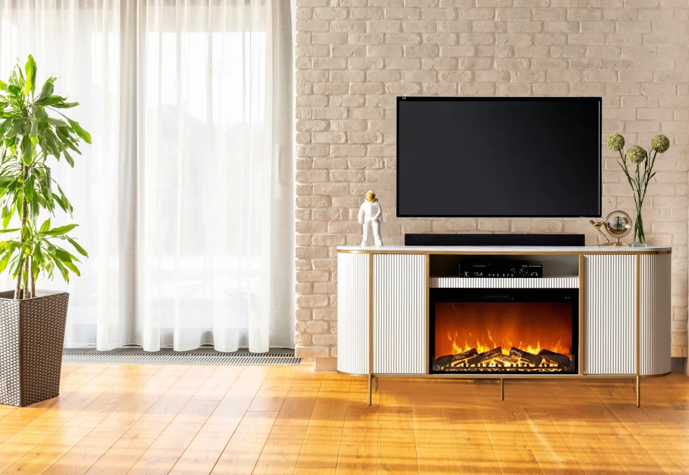 realistic electric log fireplace insert