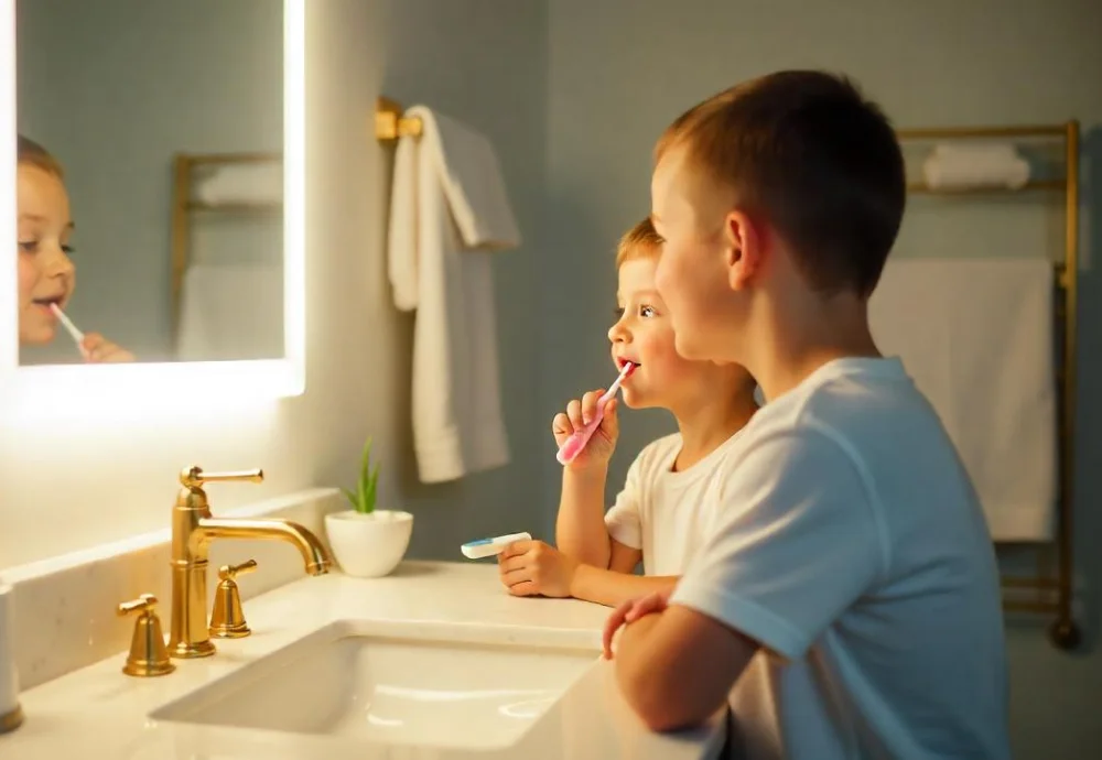 lighted bath vanity mirrors